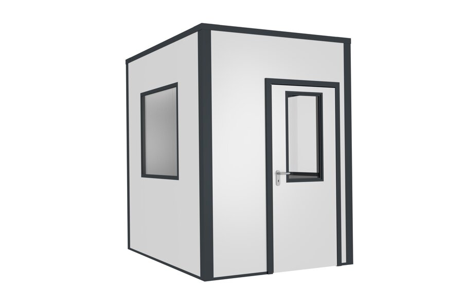 Modulraum/Hallenbüro/Meisterbüro 2419 | © Jansen Systembau