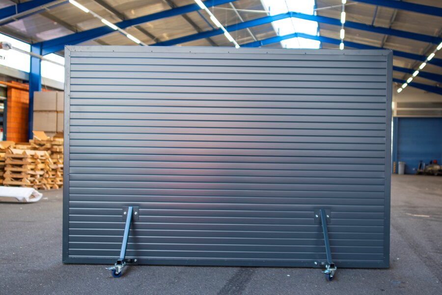 mobile Stellwand Industrie | © Jansen Systembau