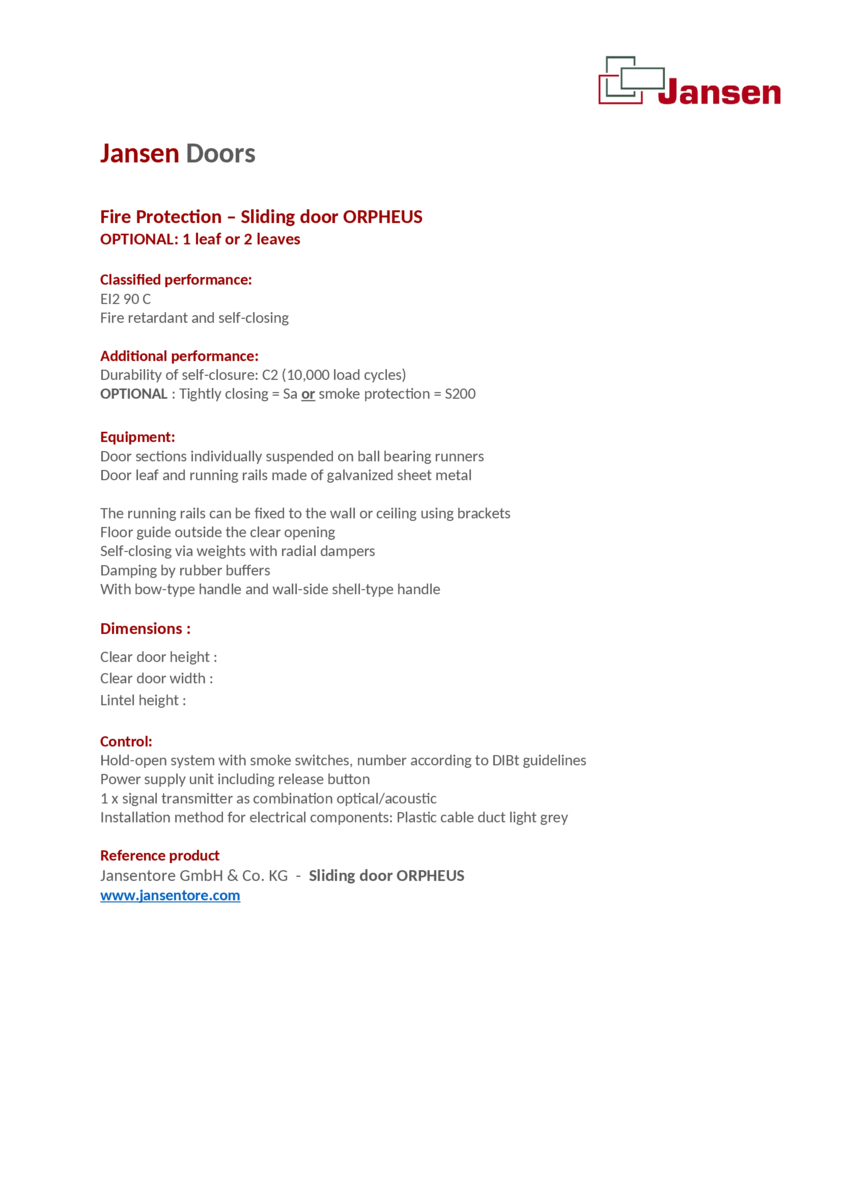 Schiebetor_ORPHEUS_EI2 90 C_engl.doc