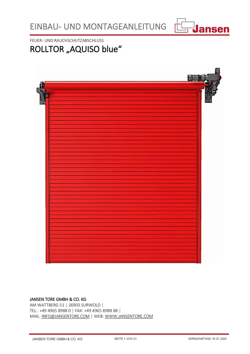 Einbau- und Montageanleitung - Rolltor AQUISO blue.pdf